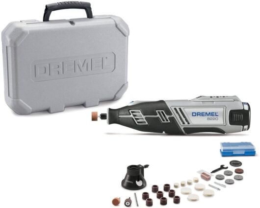 Dremel 8220 with all its accessories