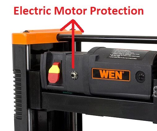 Electric motor protection illustration