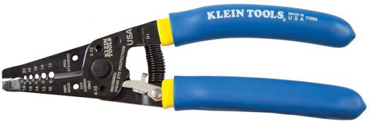 Klein Wire Stripper & Cutter Model 11055 Product Illustration