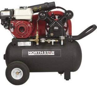 NorthStar Gas Powered 20 Gallon Air Compressor