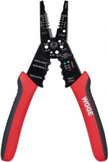 WGGE 8-Inch Multi-Functional Wire Stripper (WG-015) Product Illustration